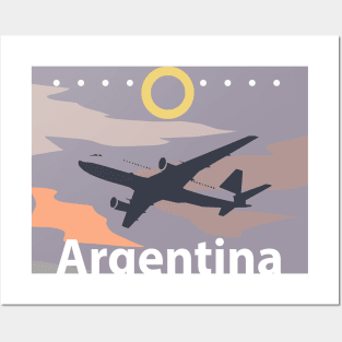 USH Argentina airport Posters and Art